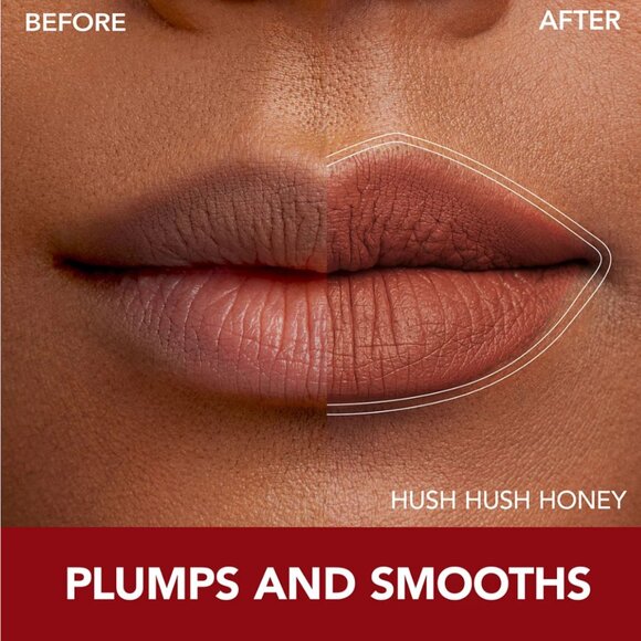 BUXOM FULL-ON LIQUID PLUMPING MATTE LIPSTICK ~ ANGEL BABY (Nude Pink) 3.5ml NIB - Picture 10 of 16